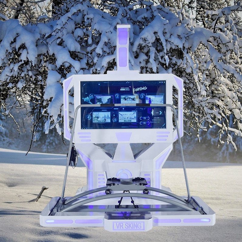 Board Game Vr - Indoor 55-Zoll-Display Wind Effekt Skifahren Brett