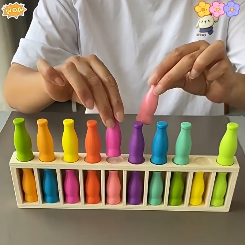 Board Game Land - Fun Bottle Color Guessing Challenge Spiel