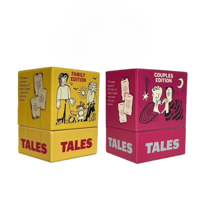 Board Game Unmatched - TALES Kommunikations-Fragespiel-Karten für Paare, Dating, Familientreffen,