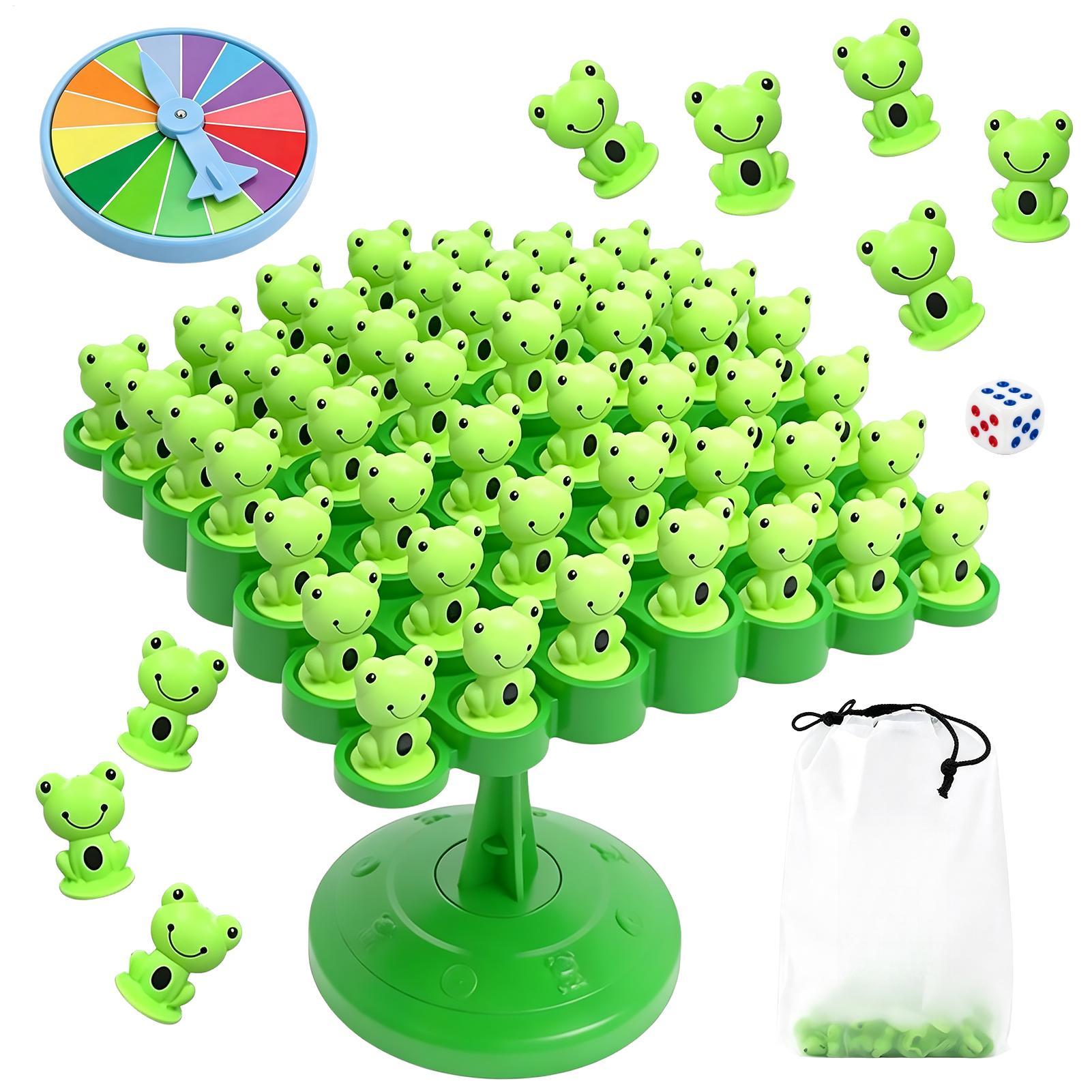 Board Game Electronic Table - 1 Stück Frosch-Balancier-Baum Kinder-Mathe-Spielzeug Balancier-Brettspiel Eltern-Kind-Interaktion