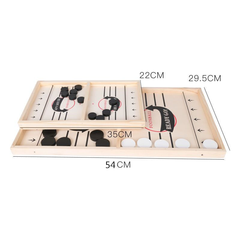 Board Game Land - Tisch Hockey Tempo Sling Puck Brettspiel