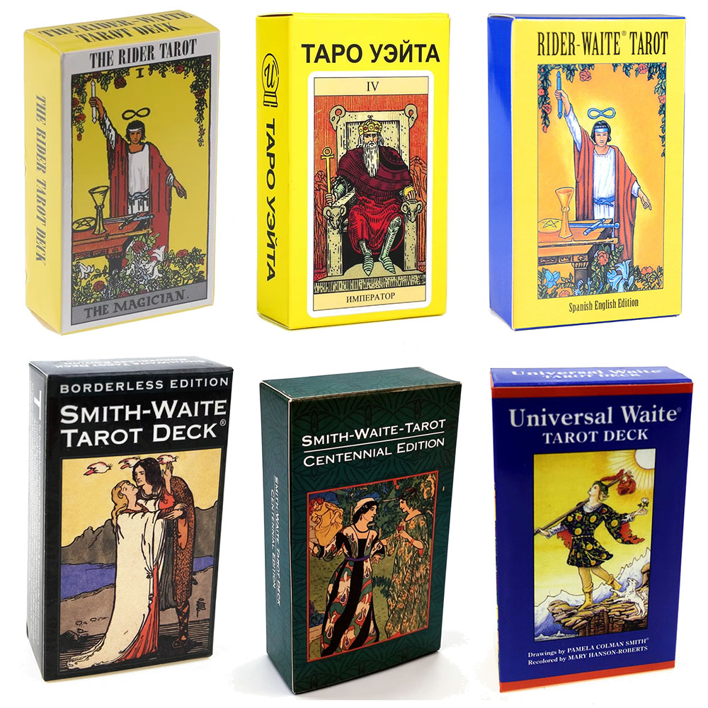 Board Game Life - Rider Waite Tarotkarten-Set für Persönliche Verwendung