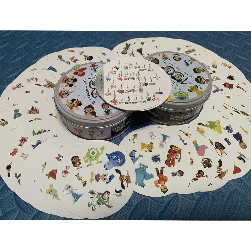 Board Game Fun - Karton-Brettspiel Froze 2 Prinzessinnen-Spielzeug Eisenbox Familien-Spaß