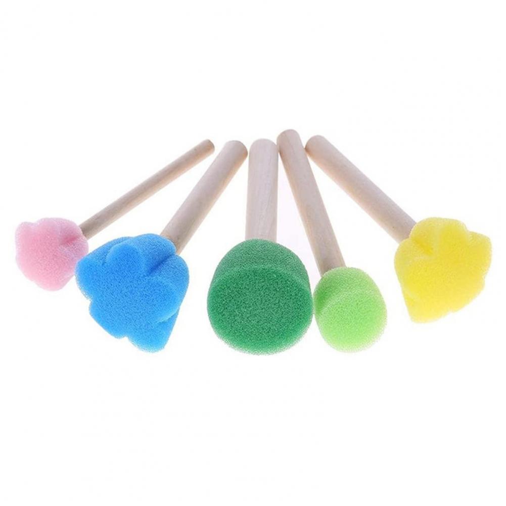 Miniature Painting Set - 5 Teile/satz Kunst Farbe Schwamm Stempel