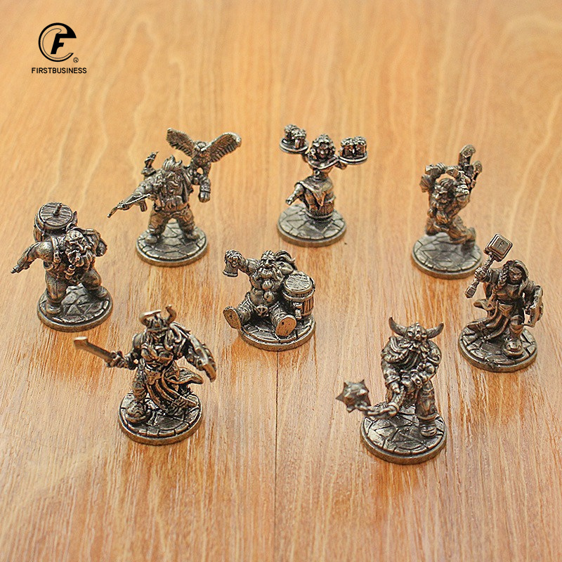 Vintage Weiß Messing Miniatur  – Board Game Vantage Bewertung und Preis