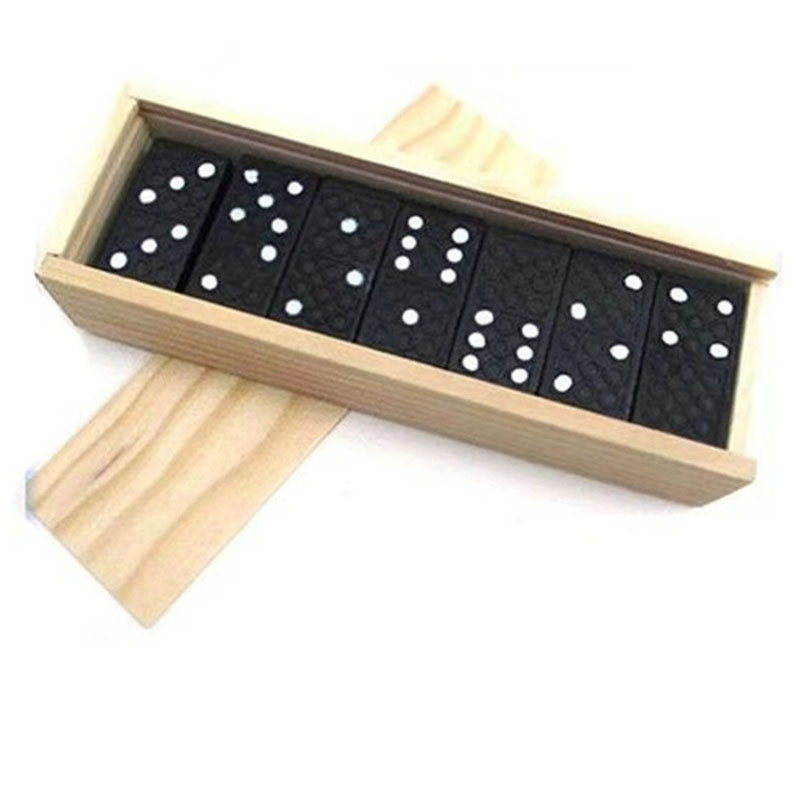 28-teiliges Set Holz-Domino Br – Board Game Land Bewertung und Preis