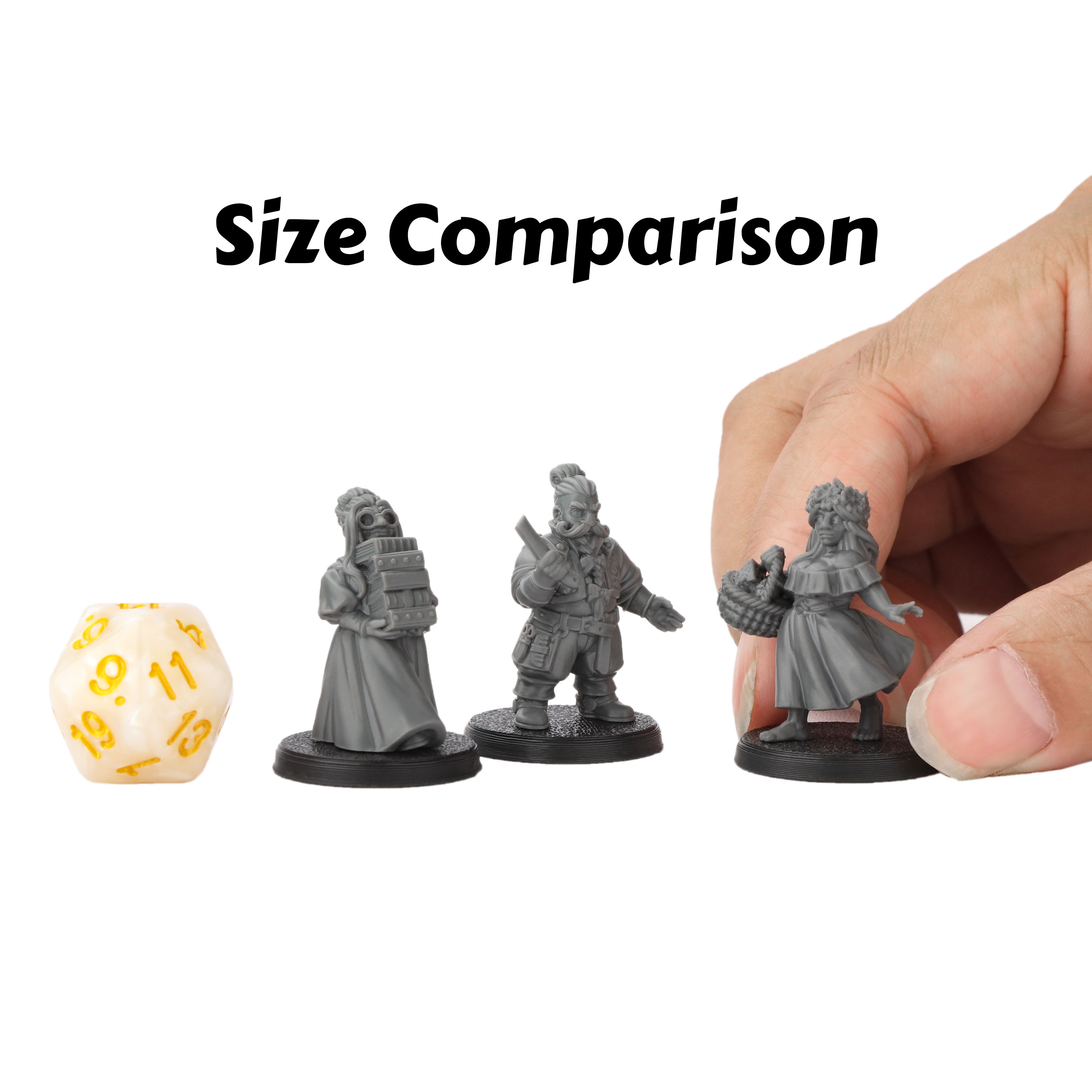 3-teiliges RPG-Set mit Zwergen – Miniature Terrain Set Bewertung und Preis