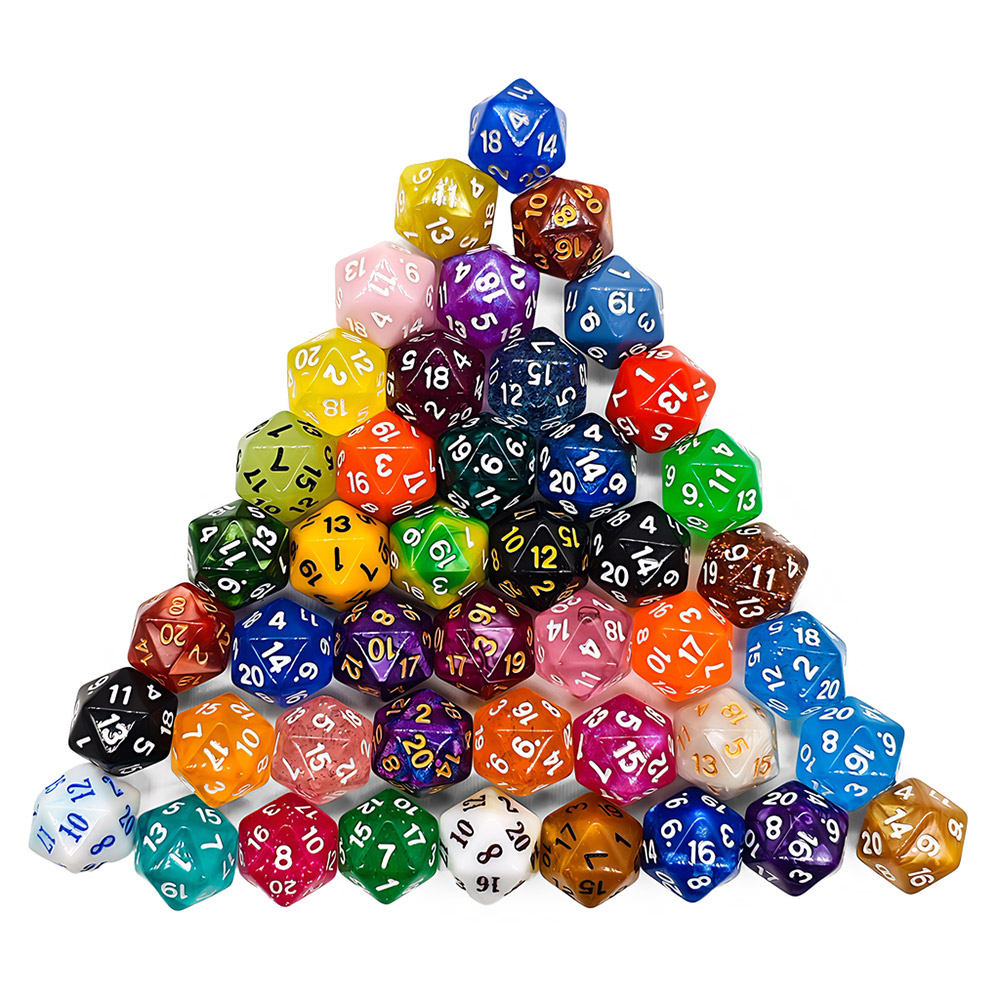 60Pcs Multi-Seitige Würfel Gem – Board Game Land Bewertung und Preis