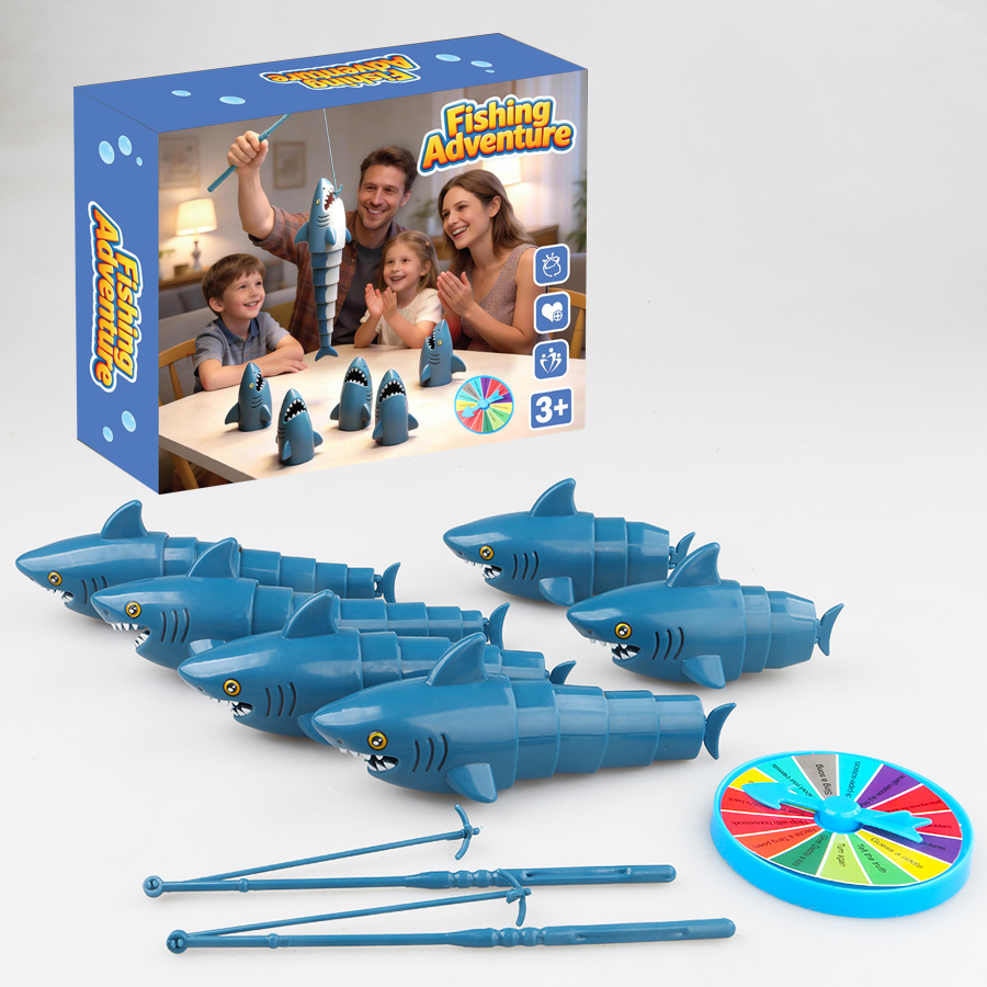 Beliebtes Hai-Stil Angelspiel  – Board Game Land Bewertung und Preis