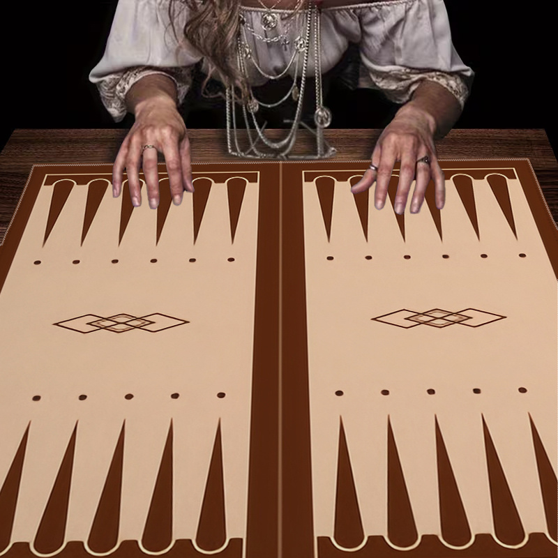1 Stück braunes Backgammon-Bre – Board Game Vantage Bewertung und Preis