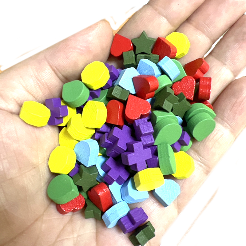 100Pcs 10mm Herz/Diamant/Wasse – Board Game Sequence Bewertung und Preis