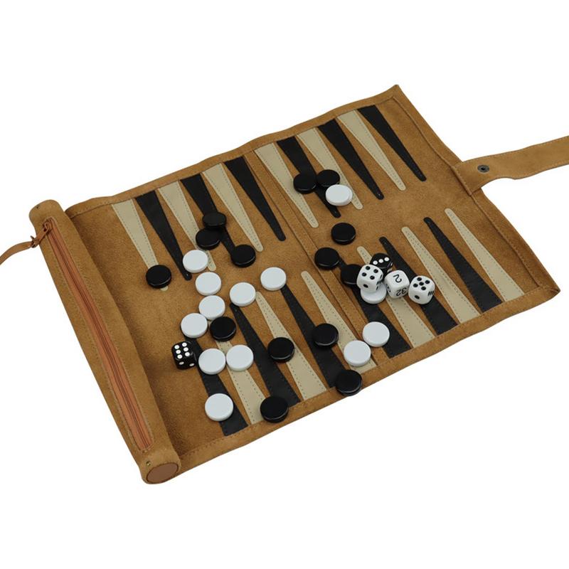 Backgammon-Spiel in Reisegröße – Board Game Vantage Bewertung und Preis
