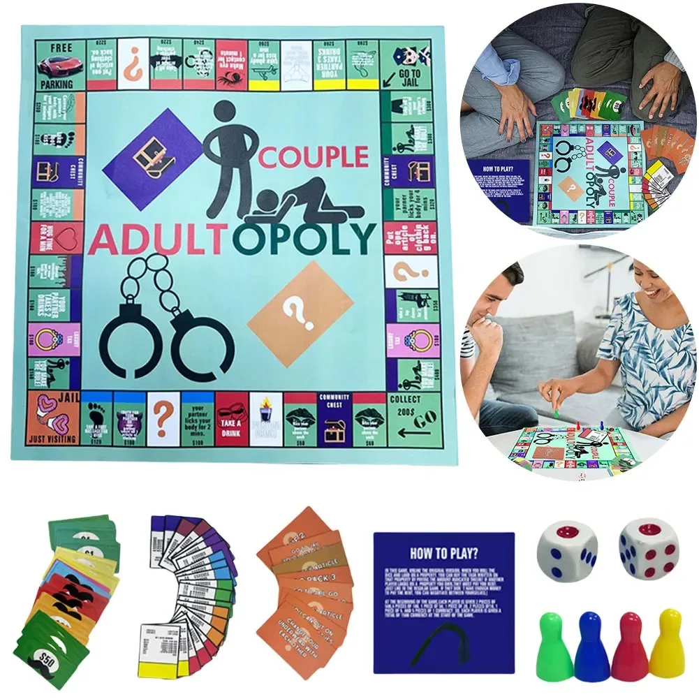 ！！Adultopoly Brettspiel für Pa – Board Game Unmatched Bewertung und Preis