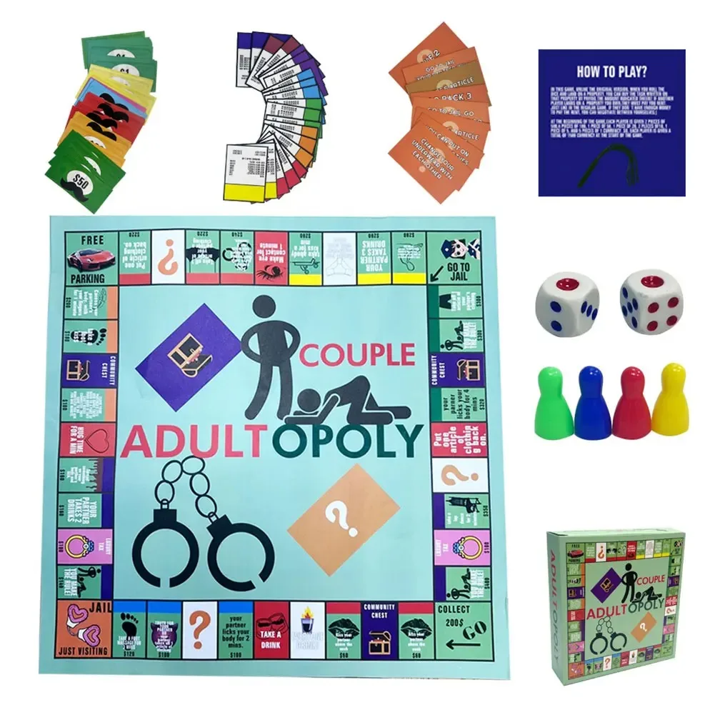 ！！Adultopoly Brettspiel für Pa – Board Game Unmatched Bewertung und Preis