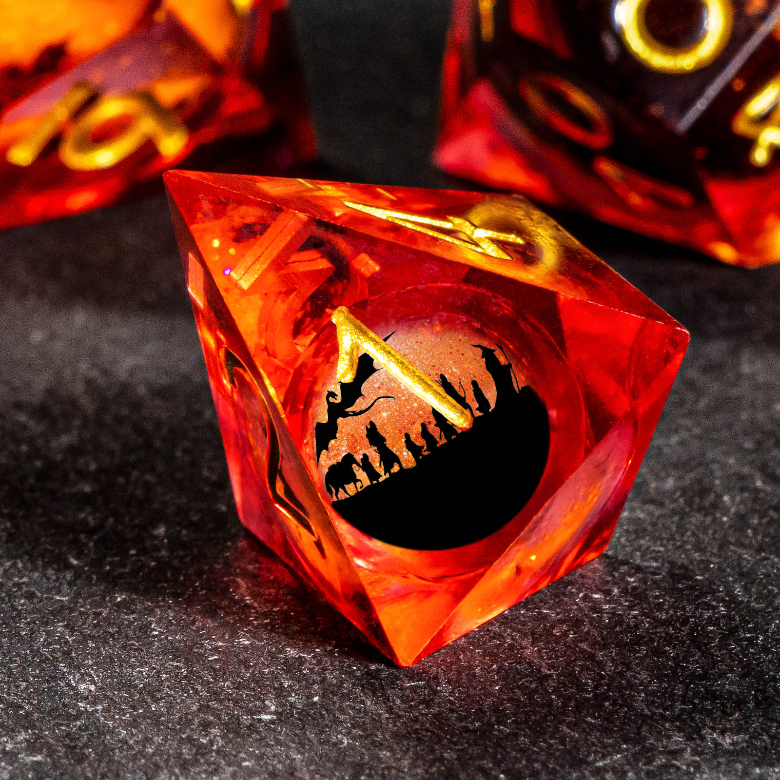 Flüssigkern-Würfelset für D&D  – Board Game Dungeons And Dragons Bewertung und Preis