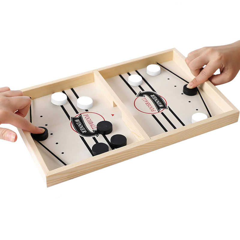 Schnelles Sling-Puck-Tischfußb – Board Game Electronic Table Bewertung und Preis