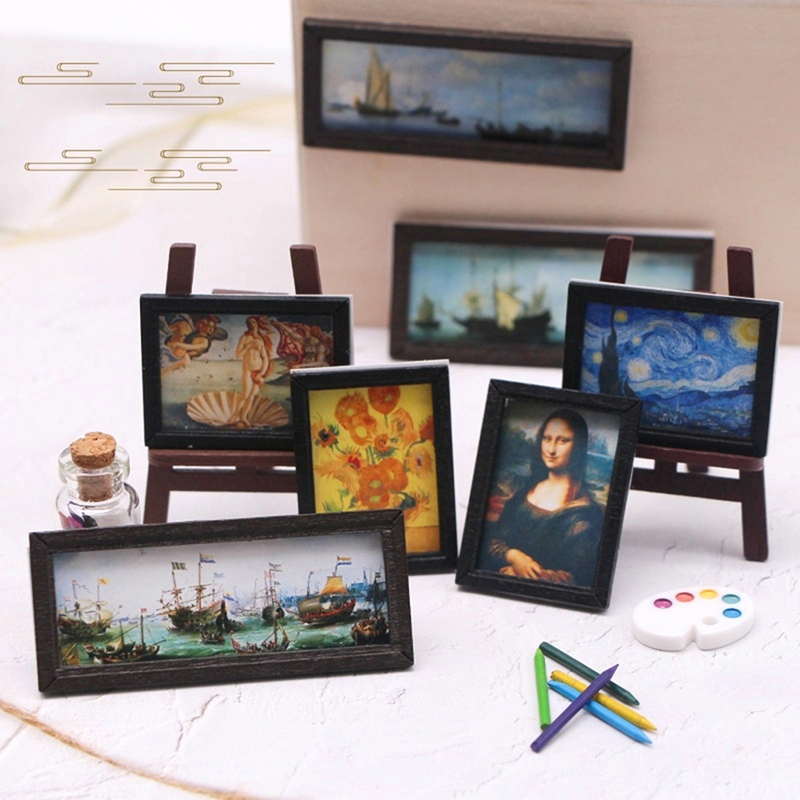 8 Teile/satz 1:12 Puppenhaus M – Miniature Painting Set Bewertung und Preis