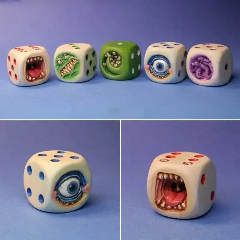 Harz Monster Gesicht Würfel Se – Board Game Dungeons And Dragons Bewertung und Preis