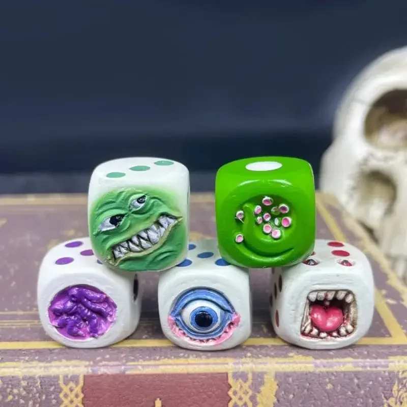 Harz Monster Gesicht Würfel Se – Board Game Dungeons And Dragons Bewertung und Preis