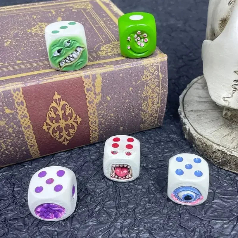 Harz Monster Gesicht Würfel Se – Board Game Dungeons And Dragons Bewertung und Preis