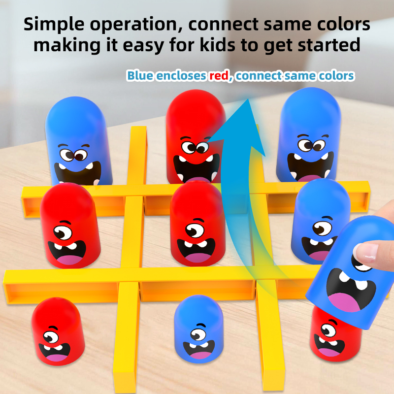 Tic-Tac-Toe Eat-and-Be-Sized S – Board Game Electronic Table Bewertung und Preis