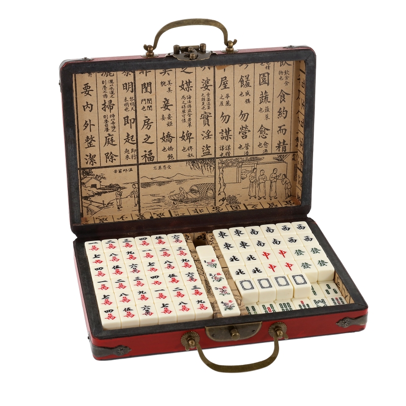 Mah-Jong 144 Steine Chinesisch – Board Game Vantage Bewertung und Preis