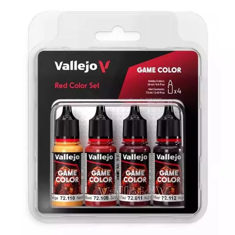18 m/Flasche, 4 Farben/Set, um – Miniature Painting Set Bewertung und Preis